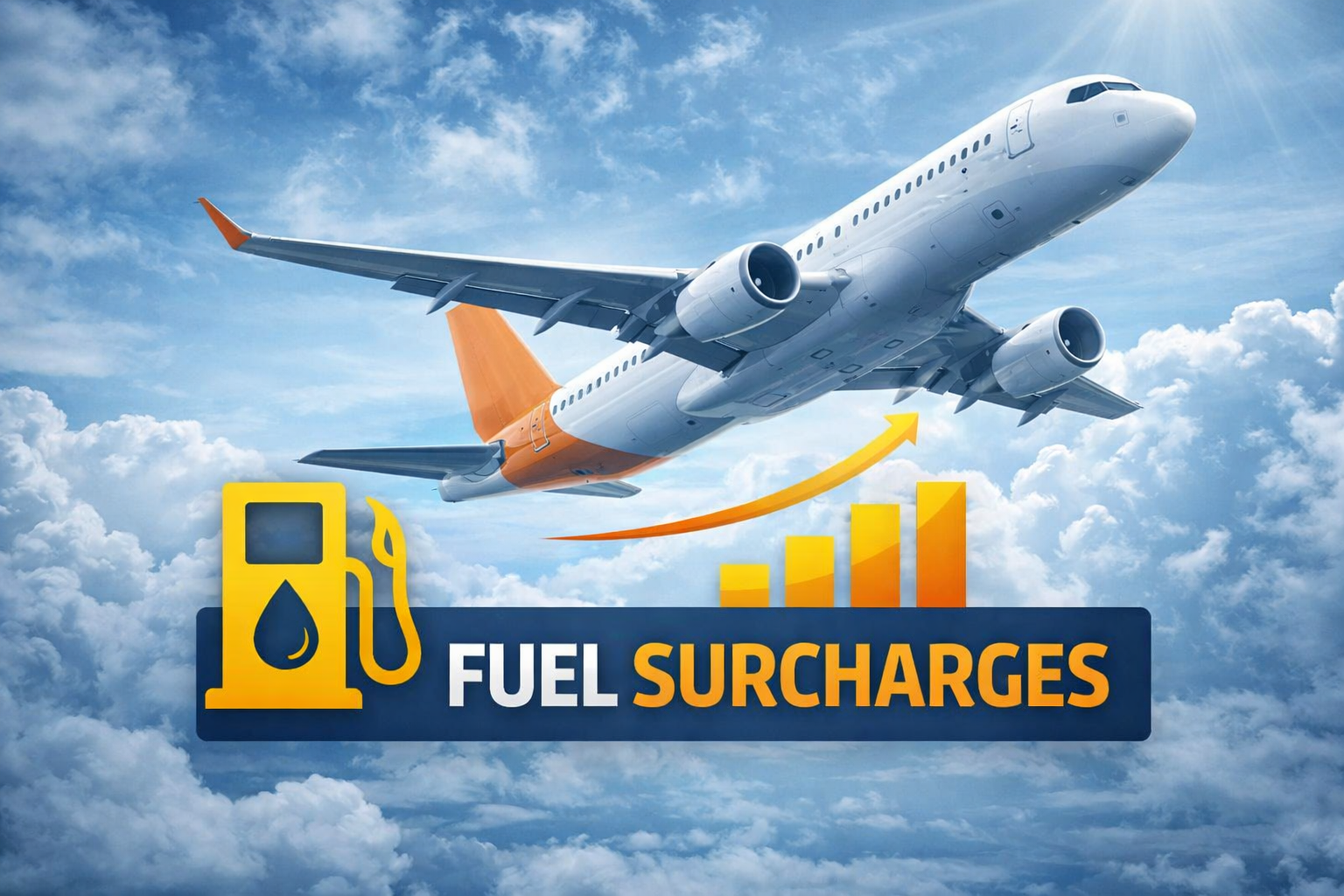 ВАЖЛИВО! Підвищення розміру паливного збору на рейсах.